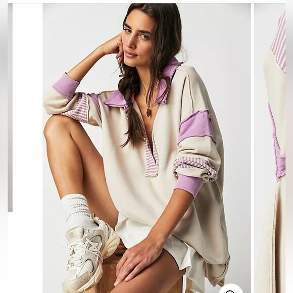 We The Free Tops - Free People We The Free Clean Prep Polo Pullover Top